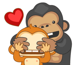 Monya and Gonya : Romantic Dates sticker #10354031