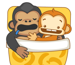 Monya and Gonya : Romantic Dates sticker #10354034