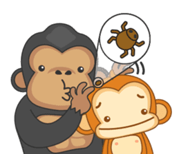 Monya and Gonya : Romantic Dates sticker #10354036