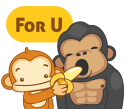 Monya and Gonya : Romantic Dates sticker #10354038