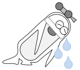 Japanese style restroom 2 sticker #10354176