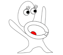 Japanese style restroom 2 sticker #10354198