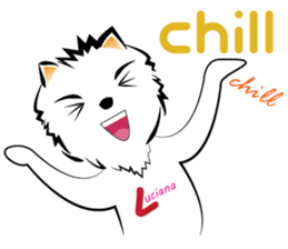 LucianaPom-EN sticker #10354326