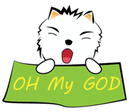 LucianaPom-EN sticker #10354350