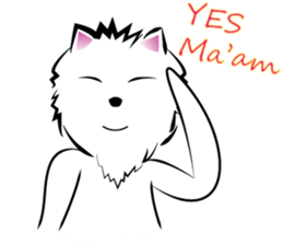 LucianaPom-EN sticker #10354358