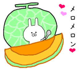 Rabbit fun puns sticker #10354648