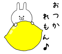 Rabbit fun puns sticker #10354668