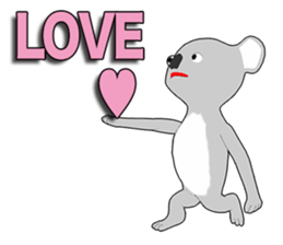 Relax Koala 1 sticker #10354729