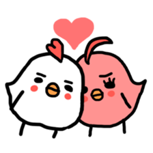 We are lazy chicks sticker #10355234