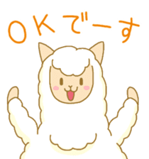 Alpaca Moffun sticker #10355281