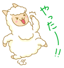 Alpaca Moffun sticker #10355283