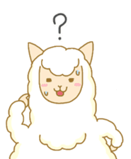 Alpaca Moffun sticker #10355307