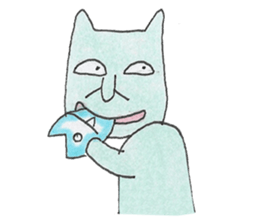 pehbak zoo  Cat sticker #10355665