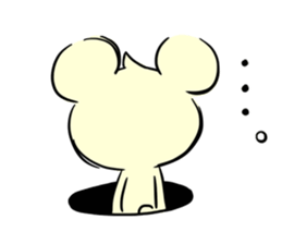 Cream of bear Yamagata ver sticker #10355689