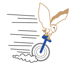 Barn owl nandesu sticker #10355926