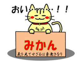 Easygoing Cat's Ordinary Stickers sticker #10356511
