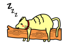 Easygoing Cat's Ordinary Stickers sticker #10356519