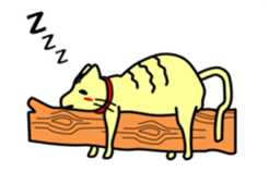 Easygoing Cat's Ordinary Stickers sticker #10356519