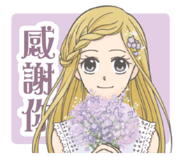 flower girls series stickers sticker #10356602