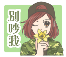 flower girls series stickers sticker #10356617