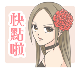 flower girls series stickers sticker #10356633