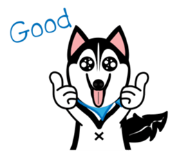 Husky Vector sticker #10356739