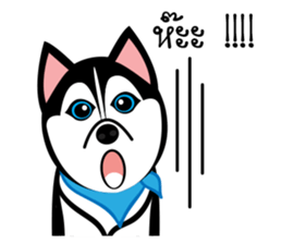 Husky Vector sticker #10356746