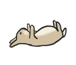 Holland rop ear rabbit Moco 3 sticker #10357001