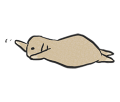 Holland rop ear rabbit Moco 3 sticker #10357008