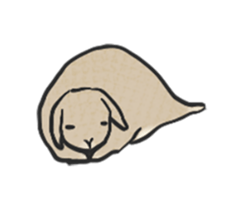 Holland rop ear rabbit Moco 3 sticker #10357027