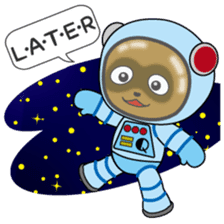 A quick reply is a motto of active boy! sticker #10357844