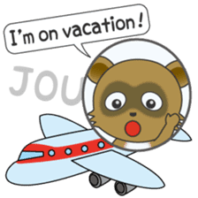 A quick reply is a motto of active boy! sticker #10357846