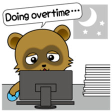 A quick reply is a motto of active boy! sticker #10357851