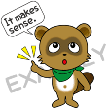 A quick reply is a motto of active boy! sticker #10357857