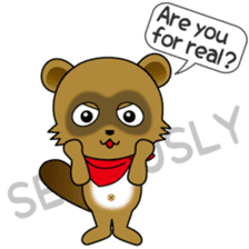 A quick reply is a motto of active boy! sticker #10357858