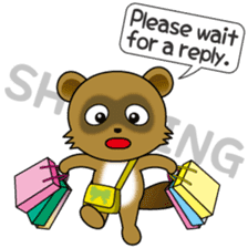 A quick reply is a motto of active boy! sticker #10357867