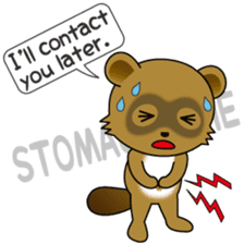 A quick reply is a motto of active boy! sticker #10357868