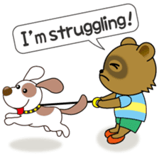 A quick reply is a motto of active boy! sticker #10357874