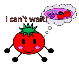 Fresh tomatochan[English] sticker #10358472