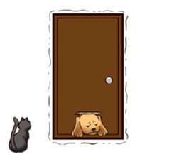 Blackcat & bigdog sticker #10358988