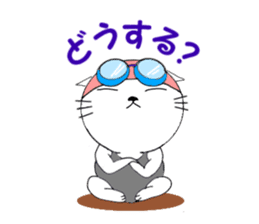 The stickers which support swimmer sticker #10359222