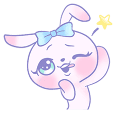 Girly Bunny (Worldwide) sticker #10359410