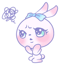 Girly Bunny (Worldwide) sticker #10359413
