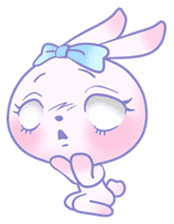 Girly Bunny (Worldwide) sticker #10359414