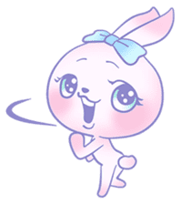 Girly Bunny (Worldwide) sticker #10359421