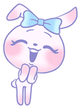 Girly Bunny (Worldwide) sticker #10359423