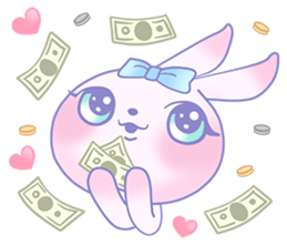 Girly Bunny (Worldwide) sticker #10359425