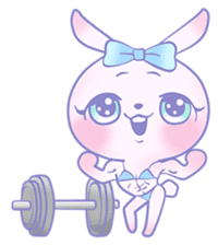 Girly Bunny (Worldwide) sticker #10359435