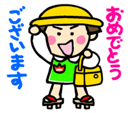 Showa retro girl 4 sticker #10360443
