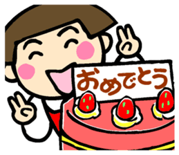 Showa retro girl 4 sticker #10360452